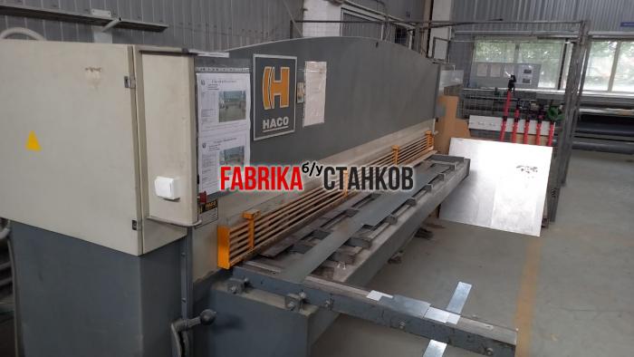 Гильотинные ножницы HACO TS 3006 б/у (гильотина)