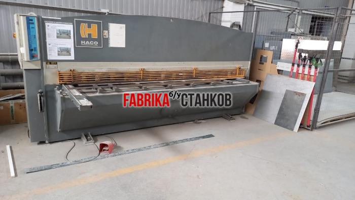 Гильотинные ножницы HACO TS 3006 б/у (гильотина)