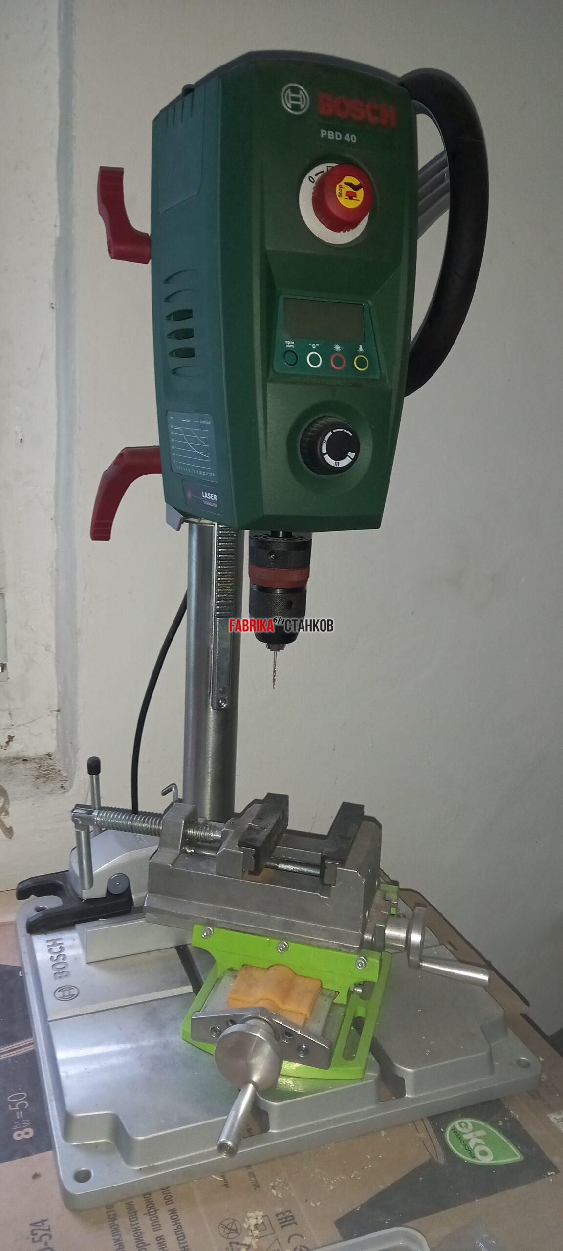 Вертикально-сверлильный станок BOSCH PBD 40