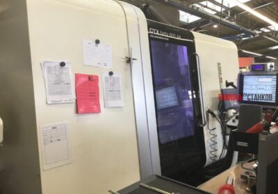 Токарный станок Gildemeister CTX Beta 800 4A+барный погрузчик