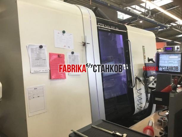 Токарный станок Gildemeister CTX Beta 800 4A+барный погрузчик