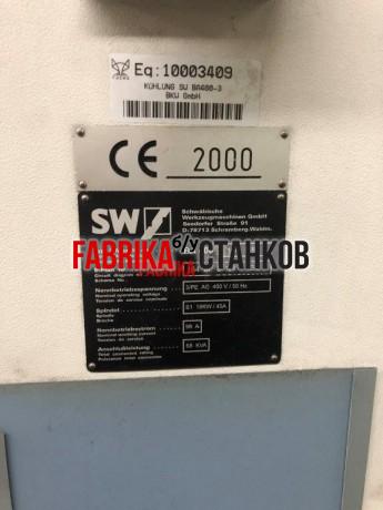 Двухшпиндельный горизонтальный обрабатывающий центр SW BA 400-2
