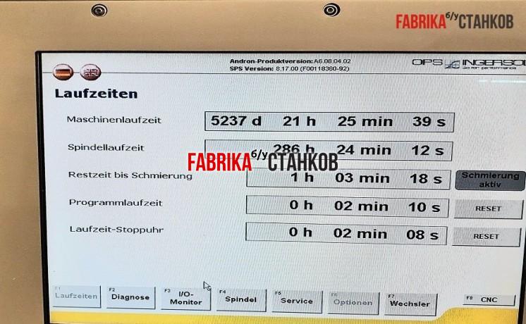 Пятиосевой высокоскоростной обрабатывающий центр INGERSOLL-ANDRONIC 20…