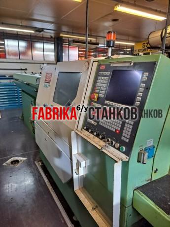 Токарный цех. 6 токарных автоматов с барфидером.