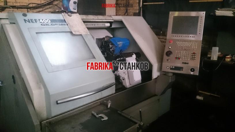 Токарный станок Gildemeister NEF 400, наклонная станина