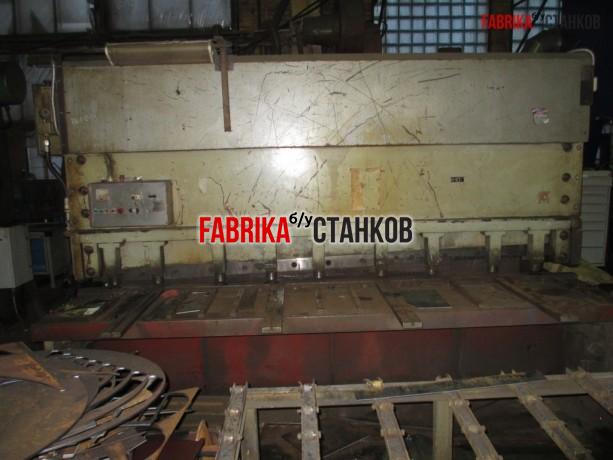 Ножницы гильотинные NTA 3150/10 Чехословакия.