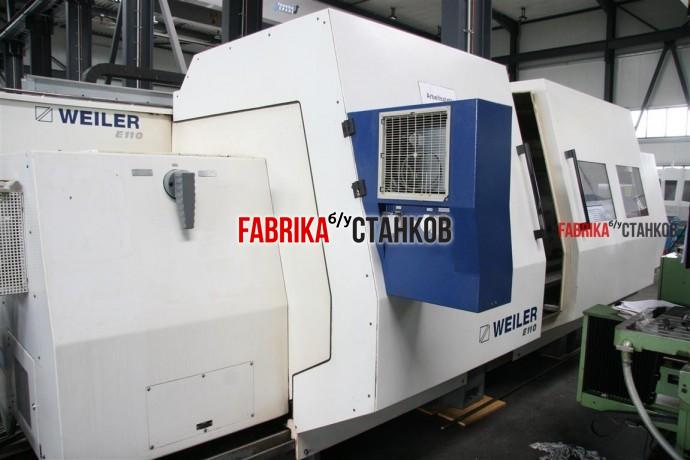 Weiler E 110×30 Токарный станок с ЧПУ — Цикловой токарный станок